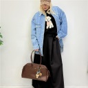 casacca in jeans band